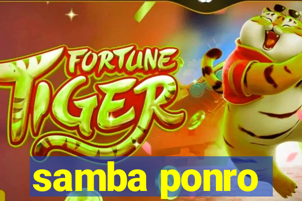 samba ponro