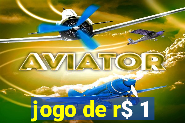 jogo de r$ 1