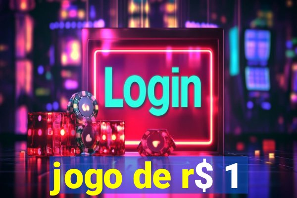 jogo de r$ 1