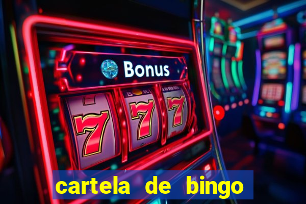 cartela de bingo 75 para imprimir