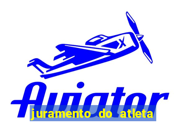 juramento do atleta jogos internos