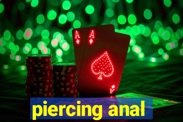 piercing anal