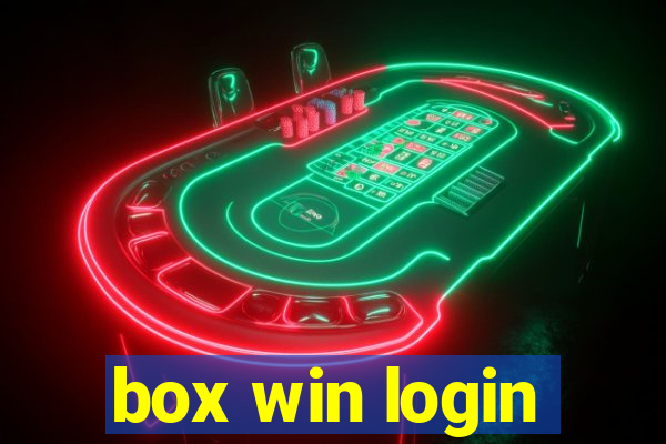 box win login