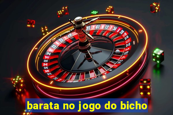 barata no jogo do bicho