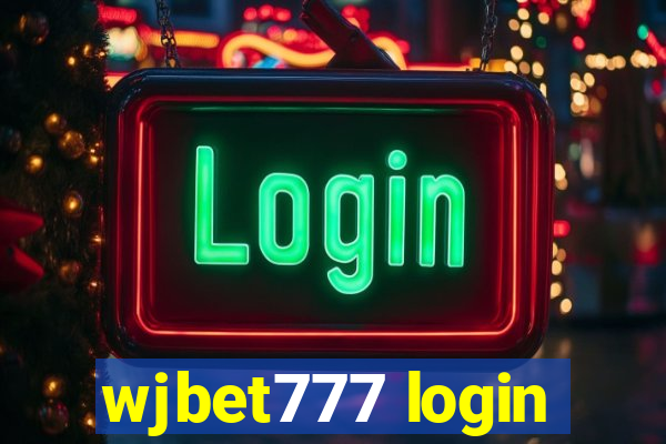 wjbet777 login