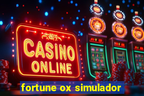 fortune ox simulador