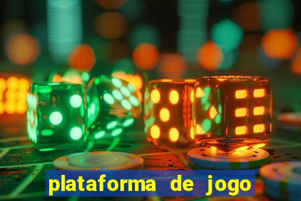 plataforma de jogo nova pagando