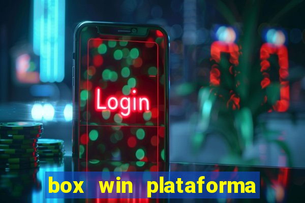 box win plataforma de jogos