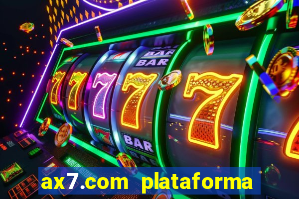 ax7.com plataforma de jogos