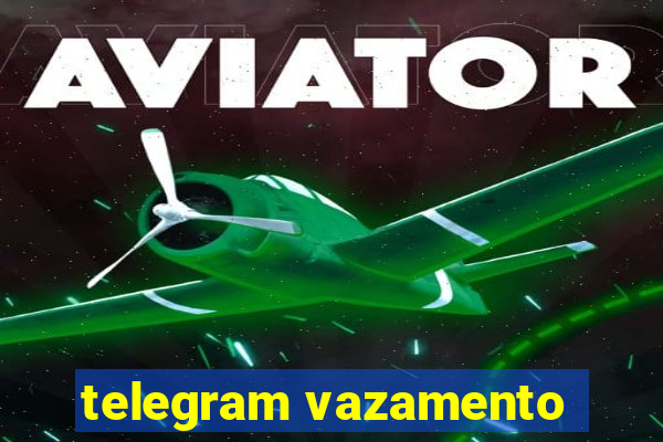 telegram vazamento