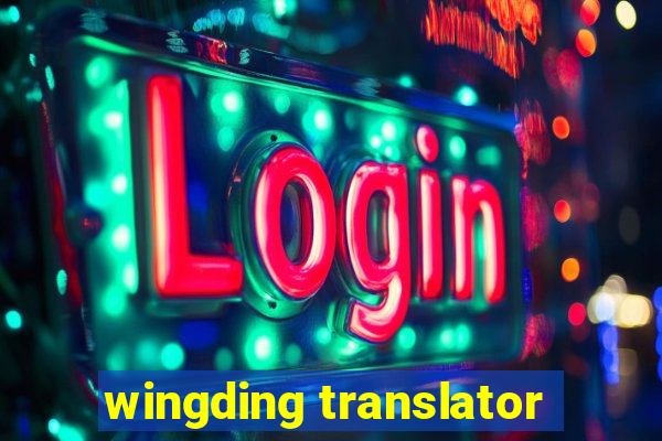 wingding translator