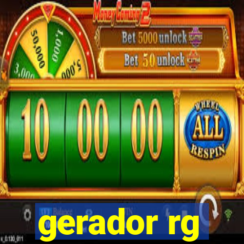 gerador rg