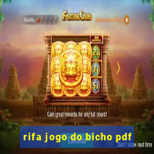 rifa jogo do bicho pdf