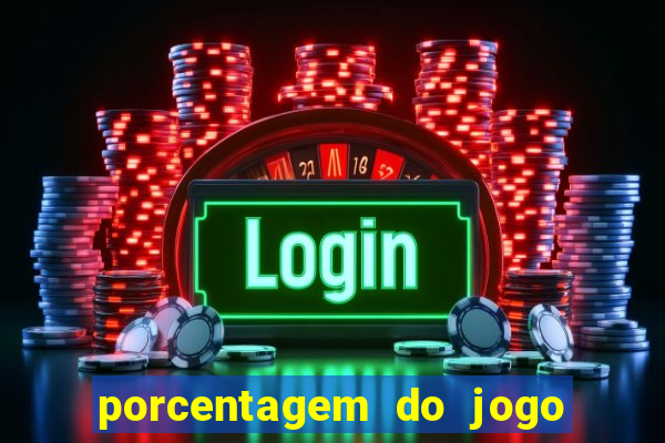 porcentagem do jogo fortune tiger