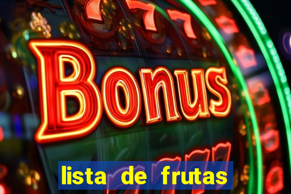 lista de frutas nativas do brasil