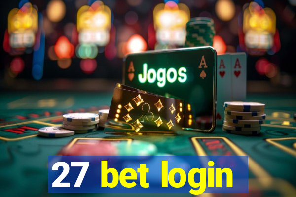 27 bet login