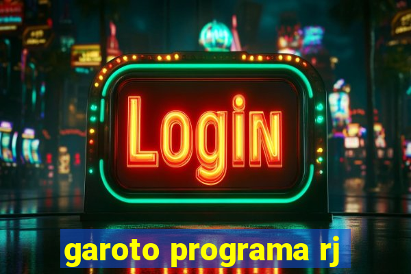 garoto programa rj