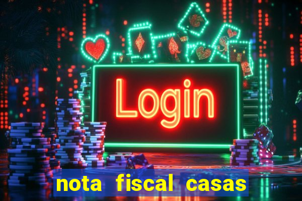 nota fiscal casas bahia 2 via