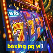 boxing pg w1