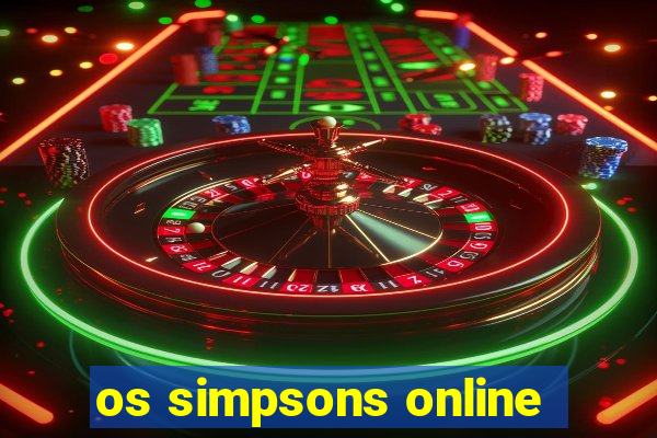 os simpsons online