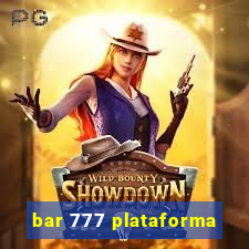 bar 777 plataforma