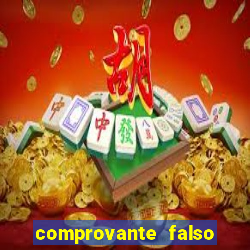 comprovante falso de 50 reais