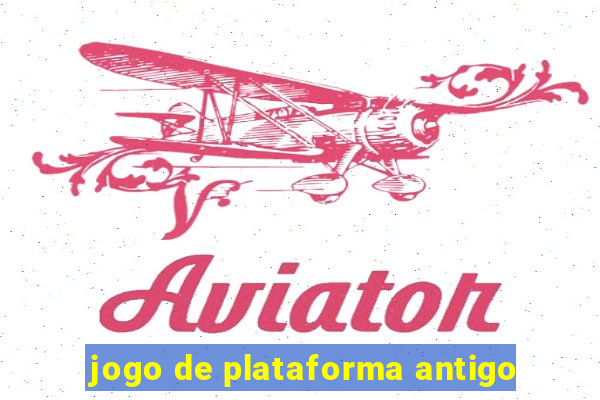 jogo de plataforma antigo