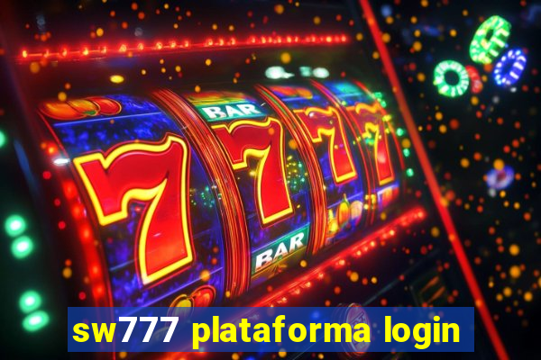 sw777 plataforma login