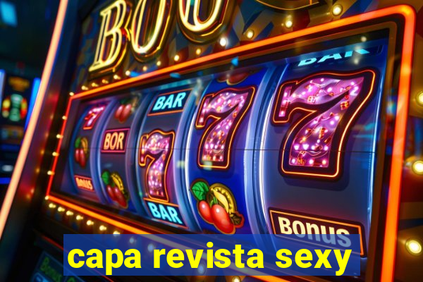 capa revista sexy