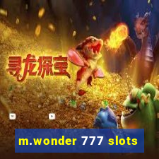 m.wonder 777 slots