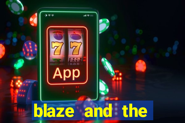 blaze and the monster machines logo font