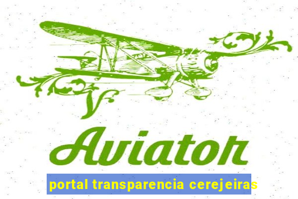 portal transparencia cerejeiras