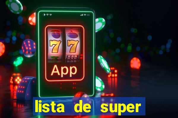 lista de super herois de a a z