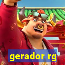 gerador rg